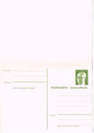 L-ALL-355 - ALLEMAGNE BERLIN Entier Postal 30 Pf Président Heinemann Carte Avec Réponse Payée - Postcards - Mint