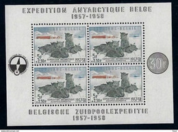 Belgische Zuidpoolexpeditie 1957-58 - Côte 140 € - Bloques 1924 – 1960