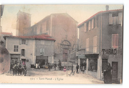 CPA 13 Marseille St Marcel L'église - Saint Marcel, La Barasse, St Menet