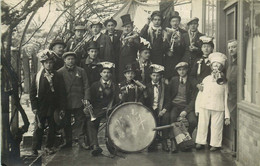 SEINE ET MARNE  CHAMPAGNE SUR SEINE  (carte Photo) Groupe De Conscrits 1927 - Champagne Sur Seine