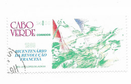 TIMBRES - STAMPS - FRANCOBOLLI - CAP VERT / CAPE VERDE - 1989 - BI-CENTENAIRE RÉVOLUTION FRANÇAISE - CLÔTURE DE SERIE - Franz. Revolution