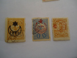 OTTOMAN  EMPIRE USED AND MLN  STAMPS  OVERPRINT - Otros & Sin Clasificación