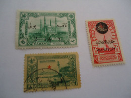 OTTOMAN  EMPIRE USED  MLN  MNH STAMPS  OVERPRINT   WITH POSTMARK - Andere & Zonder Classificatie