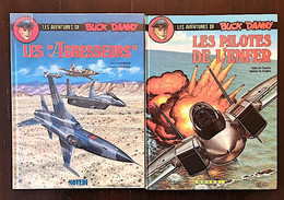 BUCK DANNY Tomes 42+44. Editions Originales 1984 Et 88 BERGESE. Tres Bon état - Buck Danny