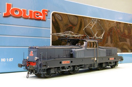 Jouef - Locomotive ELECTRIQUE BB 13017 13000 SNCF Strasbourg Bleu ép. III DCC SON Réf. HJ2336S Neuf HO 1/87 - Locomotives