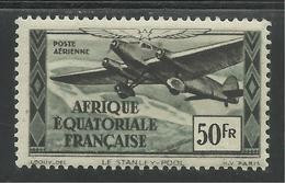 AFRIQUE EQUATORIALE FRANCAISE - AEF - A.E.F. - 1943 - YT PA 41** - Unused Stamps
