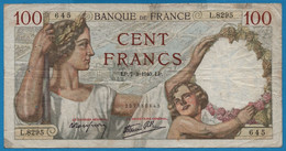 FRANCE 100 FRANCS 07.03.1940 # L.8295 P# 94 Sully - 100 F 1939-1942 ''Sully''