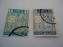 OTTOMAN  EMPIRE USED  STAMPS  ENTENTE - Andere & Zonder Classificatie