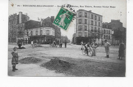 92        BOULOGNE - BILLANCOURT  AVENUE  DE LA REINE  BELLE ANIMATION   BON ETAT      2 SCANS - Boulogne Billancourt