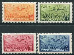 YUGOSLAVIA 1947 Šamac-Sarajevo Railway MNH / **  Michel 529-31 - Unused Stamps