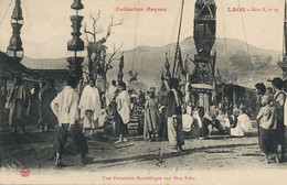 Une Procession Bouddhique Aux Hua Pahn  Laos Raquez - Laos