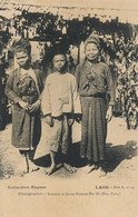 Ethnographie Femmes Et Jeune Homme Pou Ok ( Hua Pahn )  Laos Raquez - Laos