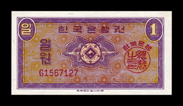 Corea Del Sur South Korea 1 Won 1962 Pick 30 SC UNC - Corea Del Sud