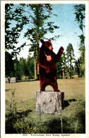 Yellowstone National Park Stump Speaker A Park Bear - USA National Parks