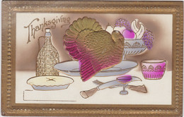 Thanksgiving Greeting With Turkey - Thanksgiving