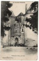 CPA 19 Ussel Château De La Gane 1913 - Ussel
