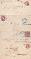 Deutschland AD 4 Briefe 1865-75 - Zonder Classificatie