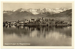 RAPPERSWIL Gegen Die Wäggitalerberge Photo J. Gaberell Thalwil No. 6372 - Thal