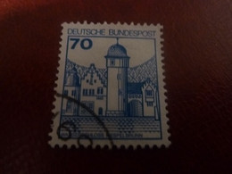 Deutsche Bundespost - Wasserschloss Mespelbrunn - Val 70 - Bleu Ciel - Oblitéré - Année 1983 - - Gebraucht