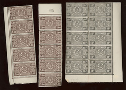 211/212 **. 10 Paires      Cote  87,--euros. Postfris - 1923-1941