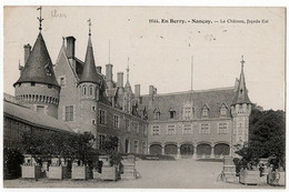 CPA 18 Nançay Le Château Façade Est 1906 - Nançay