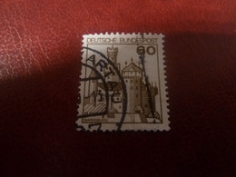 Deutsche Bundespost - Schloss Wilhelmsthal - Val 80 - Olive - Oblitéré - Année 1983 - - Gebraucht