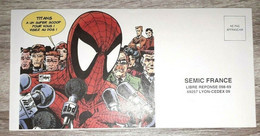 Enveloppe TITANS  Semic France Lyon STRANGE MARVEL Crazy Gang 1994 Spider Man TB - Strange