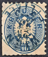 AUSTRIA 1863/64 - BLUE Cancel - ANK 33 - 10kr - Usati