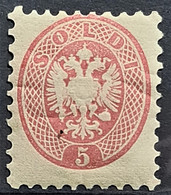 AUSTRIAN LOMBARDO-VENEZIA 1863/64 - MLH - ANK LV21 - 5s - Ongebruikt