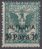 LEVANTE - Uffici Italiani In Albania - 1902 - Unificato 1 Nuovo Senza Tracce Di Linguella. - Albania
