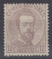 ESPAÑA (*) 120. Amadeo. 10 Cts. Muy Bonito. - Ungebraucht