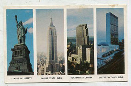 AK 012095 USA - New York City - Mehransichten, Panoramakarten