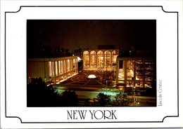 (2 B 7) USA  - Posted To Denmark 1988 - New York Lincoln Center - Piazze