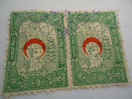 OTTOMAN  EMPIRE USED  STAMPS   PAIR - Andere & Zonder Classificatie