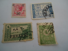 OTTOMAN  EMPIRE USED  STAMPS     OVERPRINT - Otros & Sin Clasificación