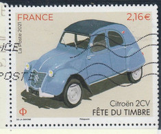 FRANCE 2021 CITROEN 2CV OBLITERE - Used Stamps
