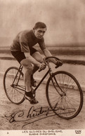 Les Gloires Du Cyclisme - Eugène Christophe, Champion Cycliste, Premier Maillot Jaune (Tour De France) Carte Dix, Paris - Cyclisme