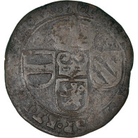 Monnaie, Pays-Bas Espagnols, TOURNAI, Philippe IV, Liard, 12 Mites, 1653 - Sonstige & Ohne Zuordnung
