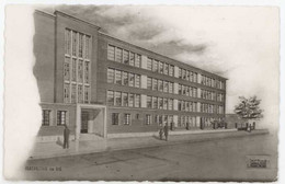 Cpsm Bâtiment / Ecole Technique, Perspective Sur Rue ( Jack Moulin Architecte ) ( EN ) - Ecoles