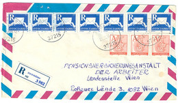 37215 Razanj, Registered Cover To Vienna 1995 - Covers & Documents