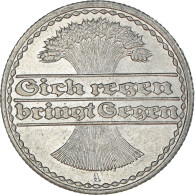 Monnaie, Allemagne, République De Weimar, 50 Pfennig, 1921, Berlin, SUP+ - 50 Rentenpfennig & 50 Reichspfennig