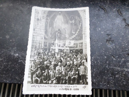 Spy Centrale Des Mineurs Chretiens De Spy A Lourdes En 1939 - Otros
