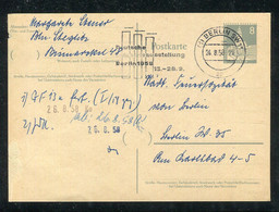 Berlin / 1958 / Postkarte Mi. P 35 Stempel "BERLIN, Industrieausstellung" (5585) - Postcards - Used