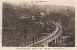 Arrivée à Jugon Pont Du Tramway Tram - Jugon-les-Lacs