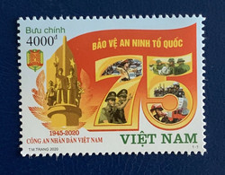 Vietnam Viet Nam MNH Perf Stamp 2020 : 75th Anniversary Of Vietnamese Police Establishment (Ms1128) - Vietnam