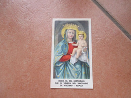 RELIGIONE Cristianesimo Maria SS. Del Carpinello Santuario Di VISCIANO Napoli - Images Religieuses