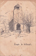 TEMPLE DE VILLARZEL                LITHO - Villarzel