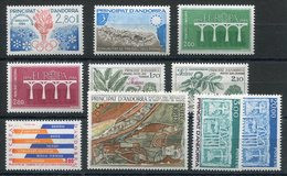 RC 19315 ANDORRE COTE 32€ - 1984 ANNÉE COMPLETE SOIT 10 TIMBRES N° 327 / 336 NEUF ** MNH TB - Ganze Jahrgänge