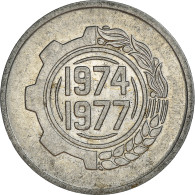 Monnaie, Algeria, 5 Centimes, 1974-1977, Paris, TTB+, Aluminium, KM:106 - Algeria