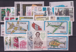 ITALIE - ANNEE 1982 COMPLETE ** MNH  - COTE = 47 EUR. - Volledige Jaargang